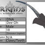 Origin OCT DNA