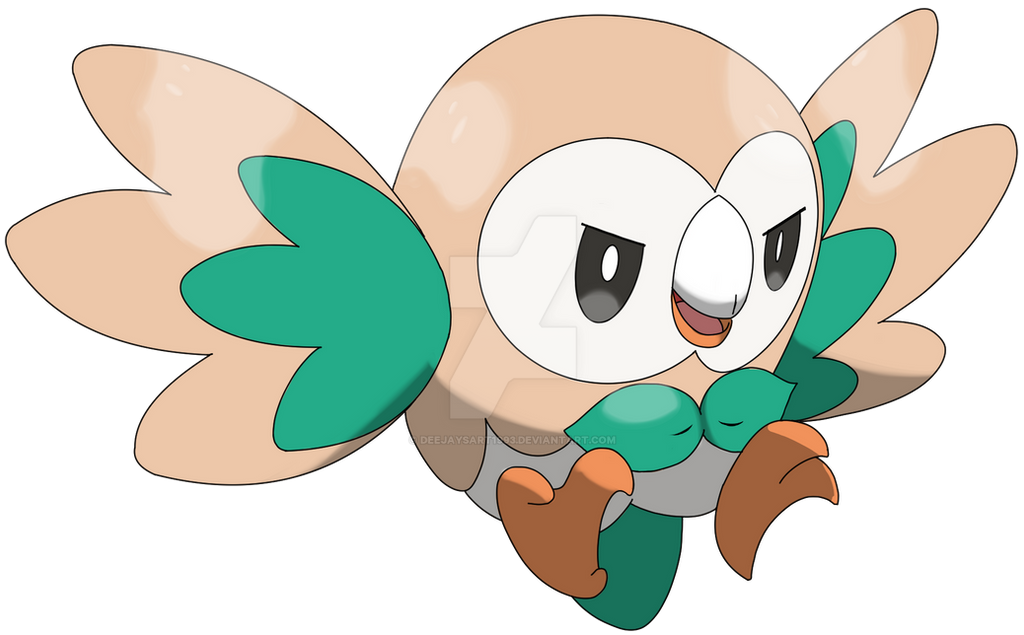 Rowlet Fighting Rowlet by DeeJaysArt1993 on DeviantArt