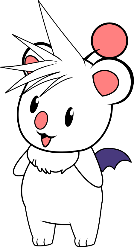 Moogle Cloud 01 by Drag978 on DeviantArt