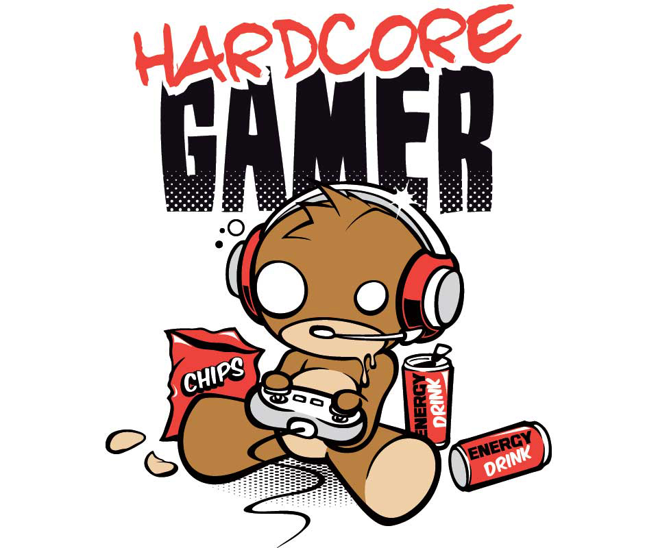 Hard Gamer Logo Free Download - Omair