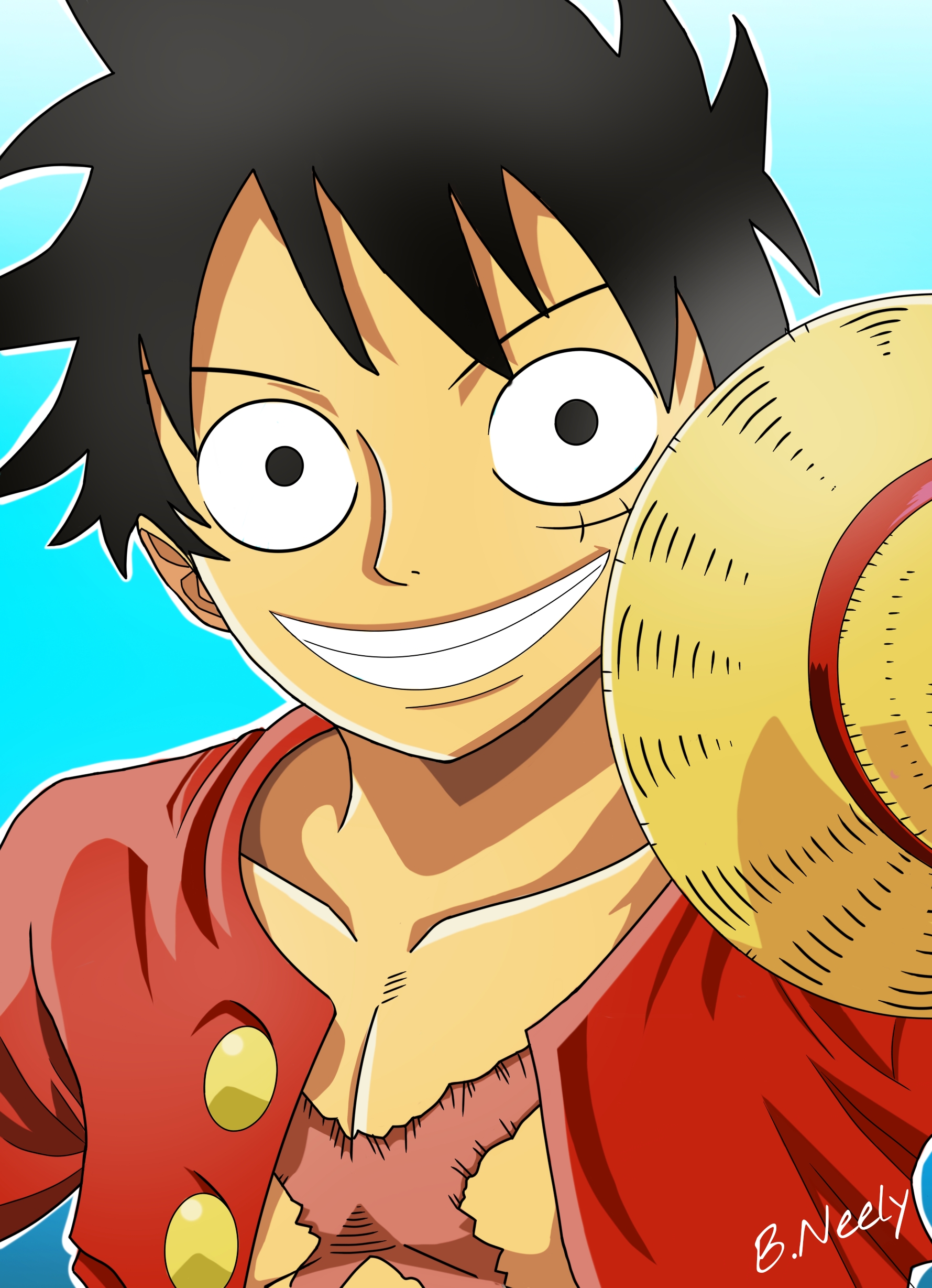 Luffy by one012707 on DeviantArt