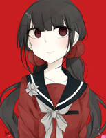 Argument Armament-Maki Harukawa(Official Sprites) by DiscordPerv on