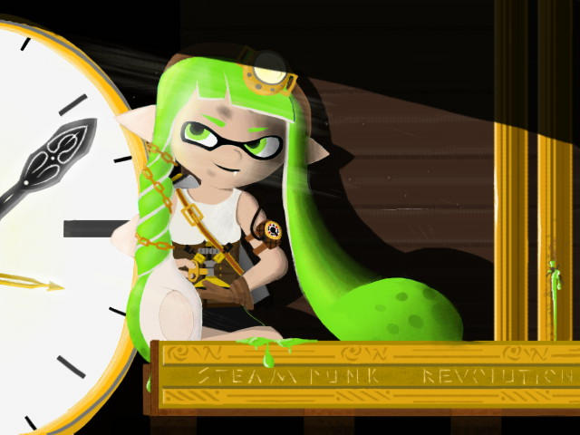 Steampunk Splatoon Inkling by Thorn-Reed on DeviantArt