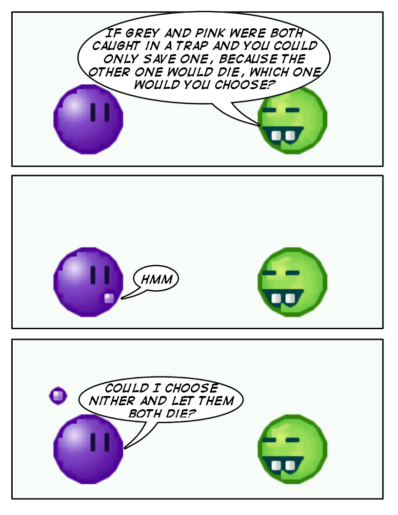 Emoticomic: Choice by DanVzare