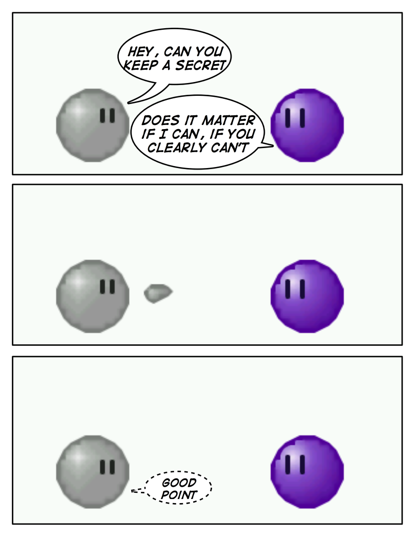 Emoticomic: Keeping a Secret by DanVzare