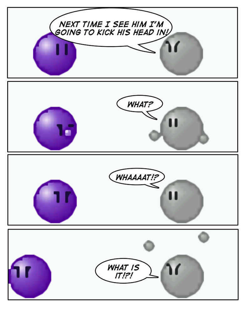Emoticomic: Kick in the Head by DanVzare