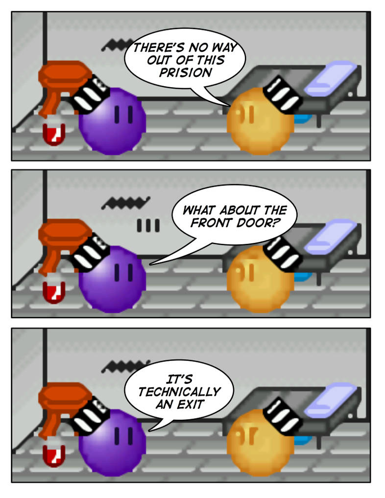 Emoticomic: No Way Out by DanVzare