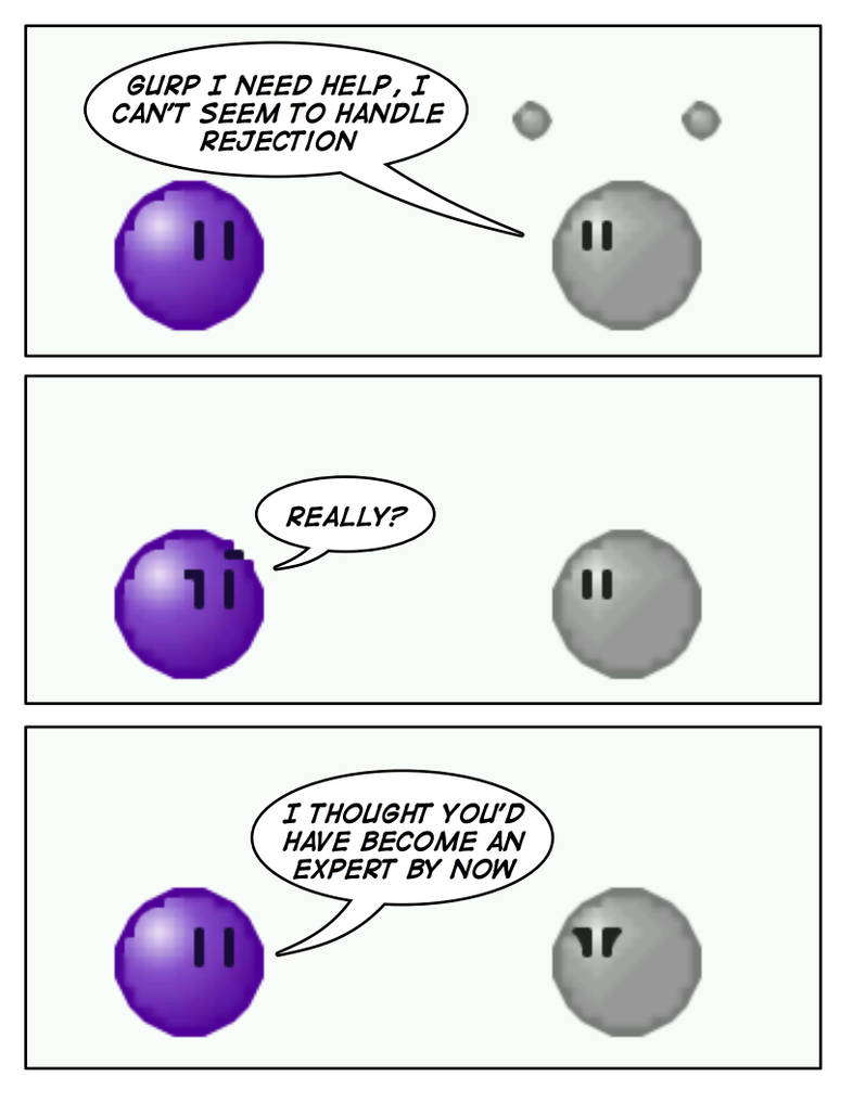 Emoticomic: Rejection by DanVzare
