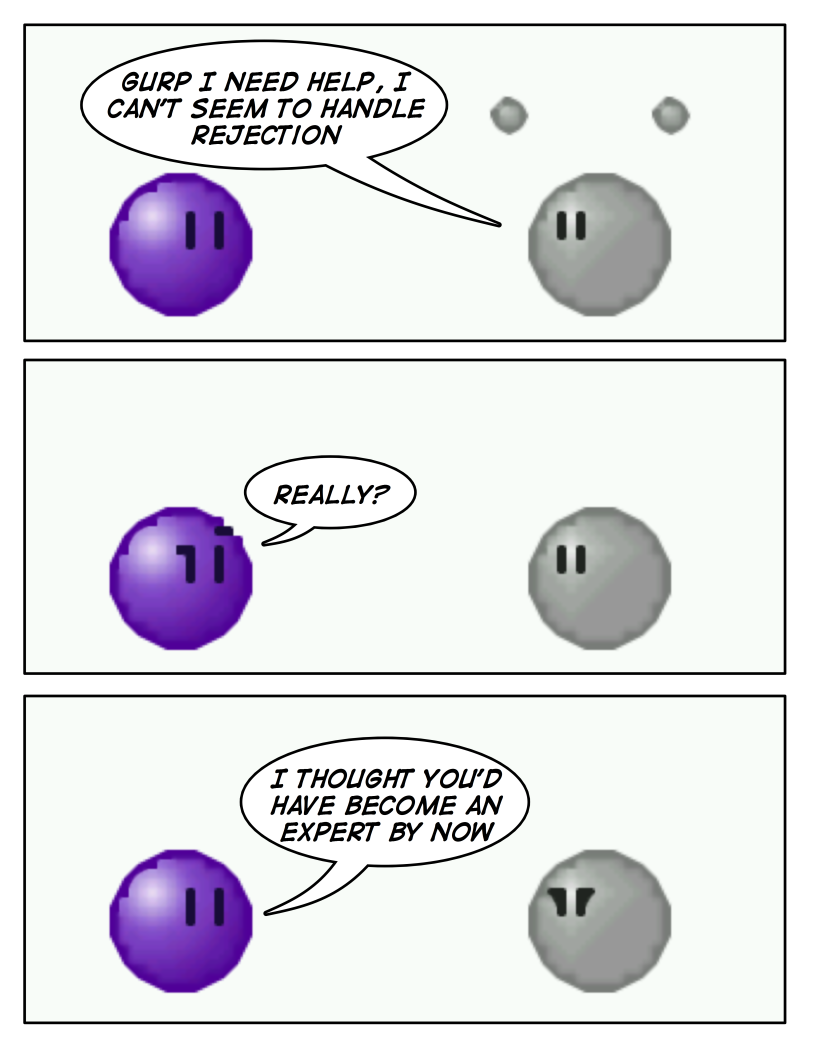 Emoticomic: Rejection by DanVzare