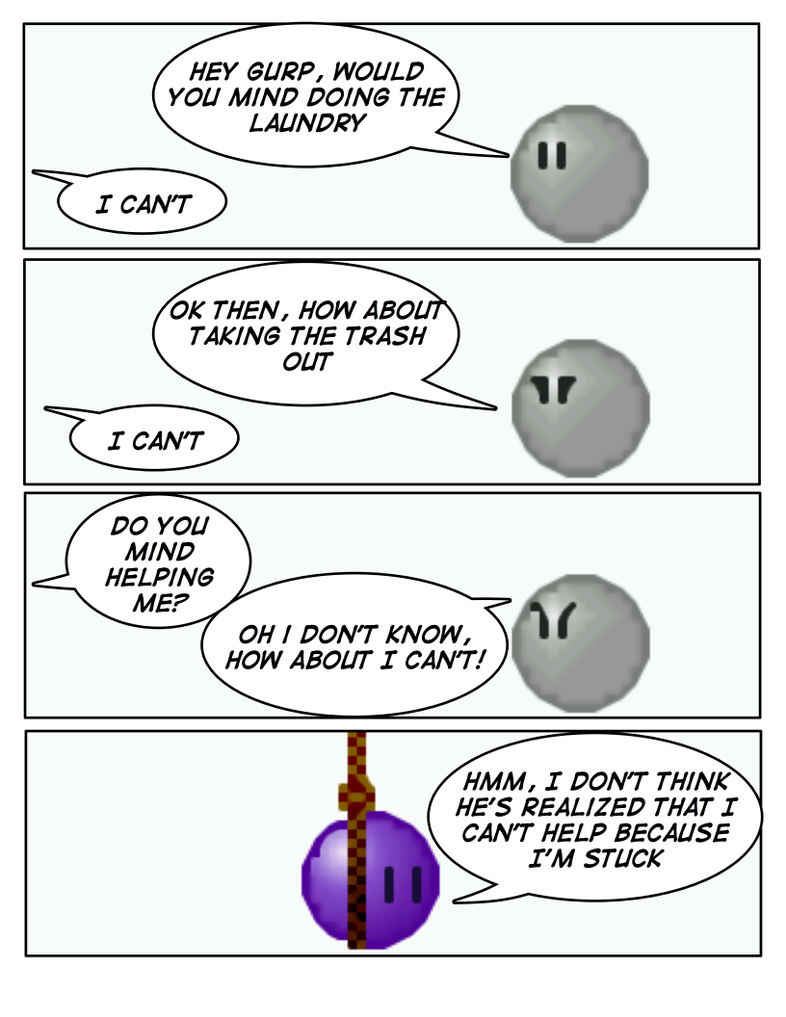 Emoticomic: I Can't by DanVzare