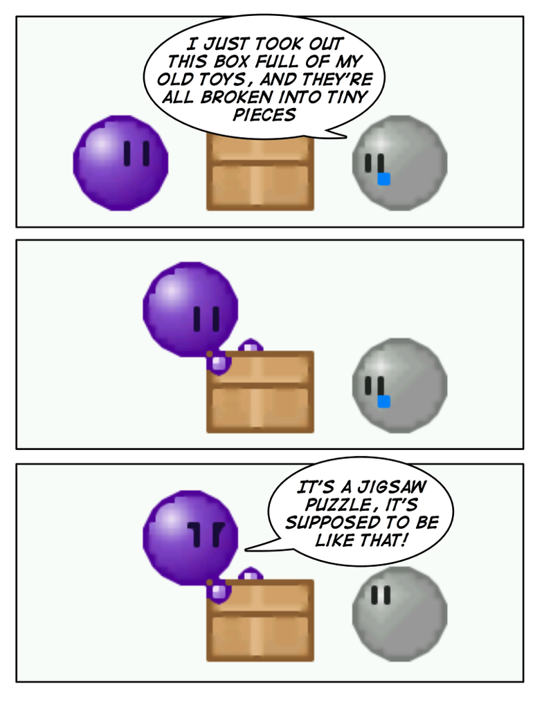 Emoticomic: Broken Pieces by DanVzare