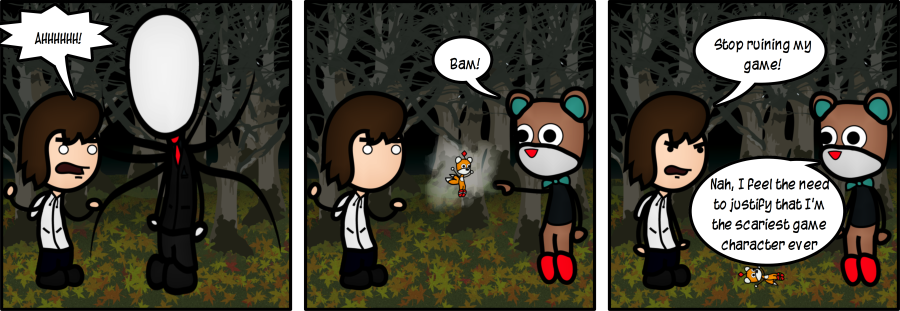 Slenderman VS Tod