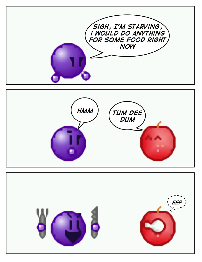 Emoticomic: Starvation by DanVzare
