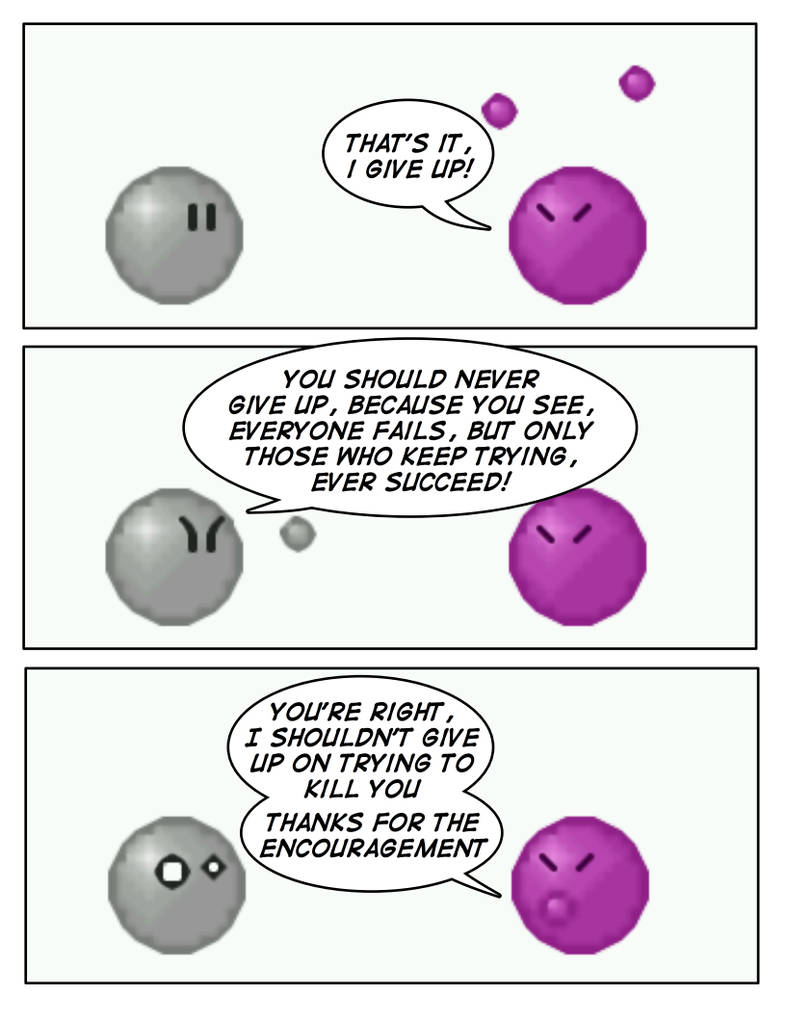 Emoticomic: Give Up by DanVzare