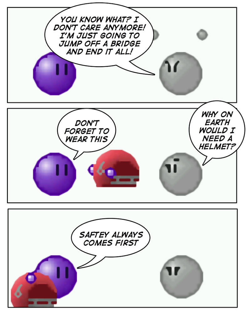 Emoticomic: Safety First by DanVzare