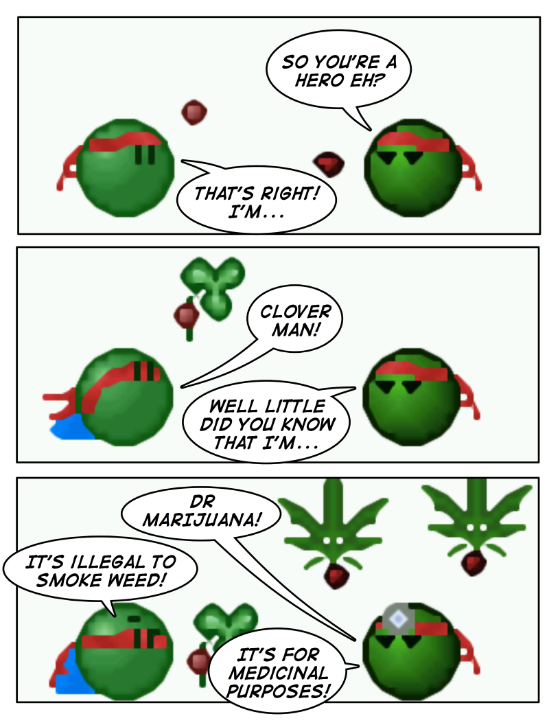 Emoticomic: Marijuana