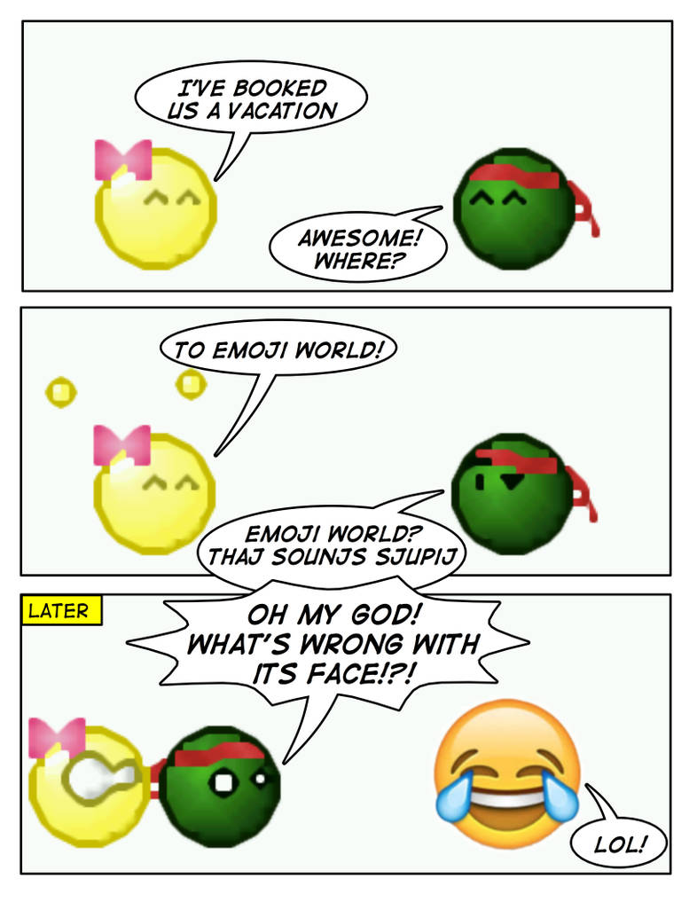 Emoticomic Remix: Vacation by DanVzare