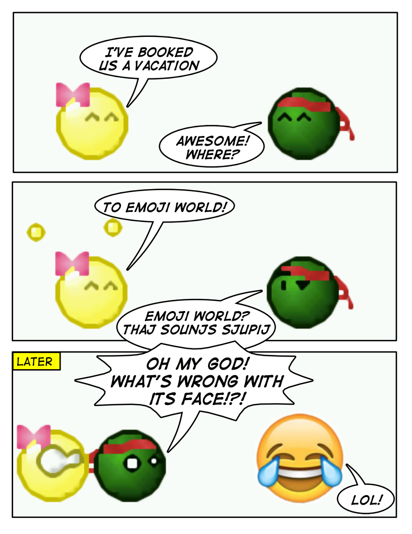 Emoticomic Remix: Vacation by DanVzare