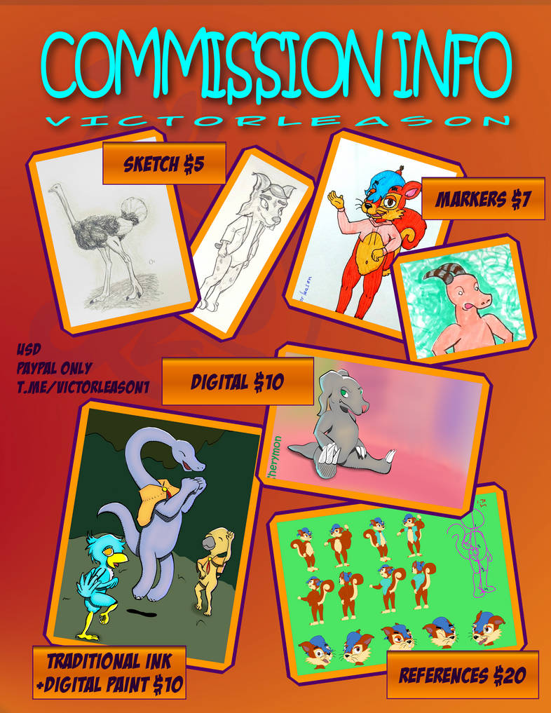 Commission Info for 2019 by VictorLeason Commission Info for 2019 by VictorLeason