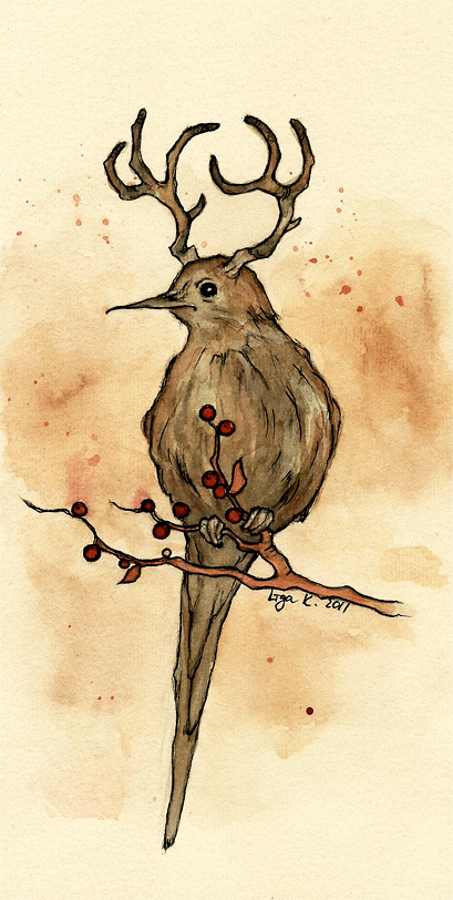 the mysterious deerbird