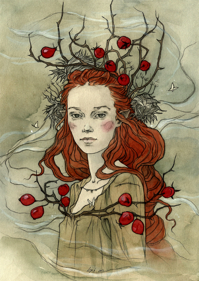 Rosehip crown