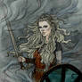 The shield maiden.