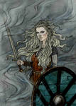 The shield maiden.