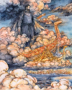 The Giant and the Daughter of the Sun.