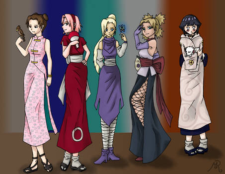 Naruto, the girls