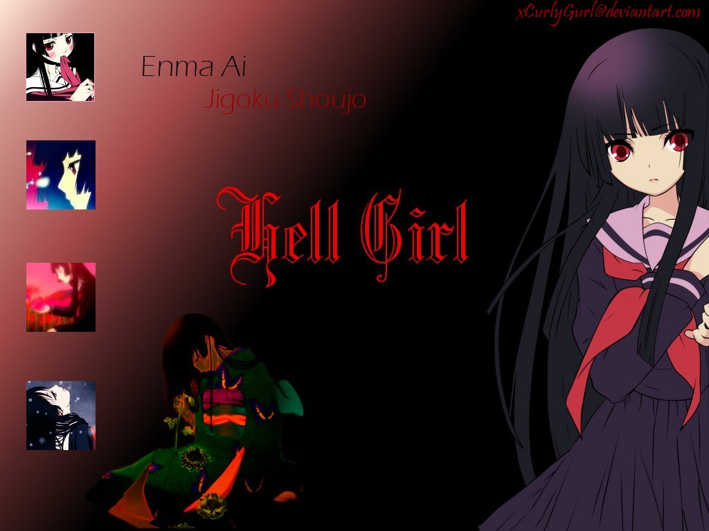 Hell Girl: Nếu bạn muốn khám phá những câu chuyện ma quái đẫm máu về cô gái đến từ địa ngục, thì hãy xem ảnh liên quan đến \