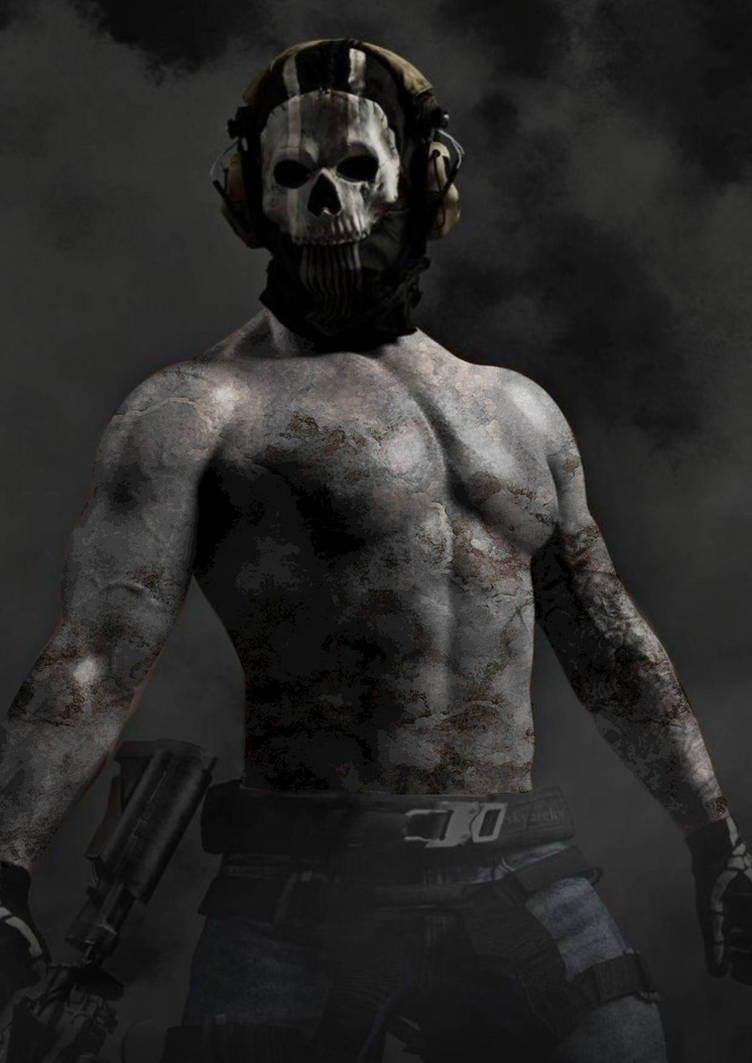 Ghost from cod petrified by Stonevenom on DeviantArt