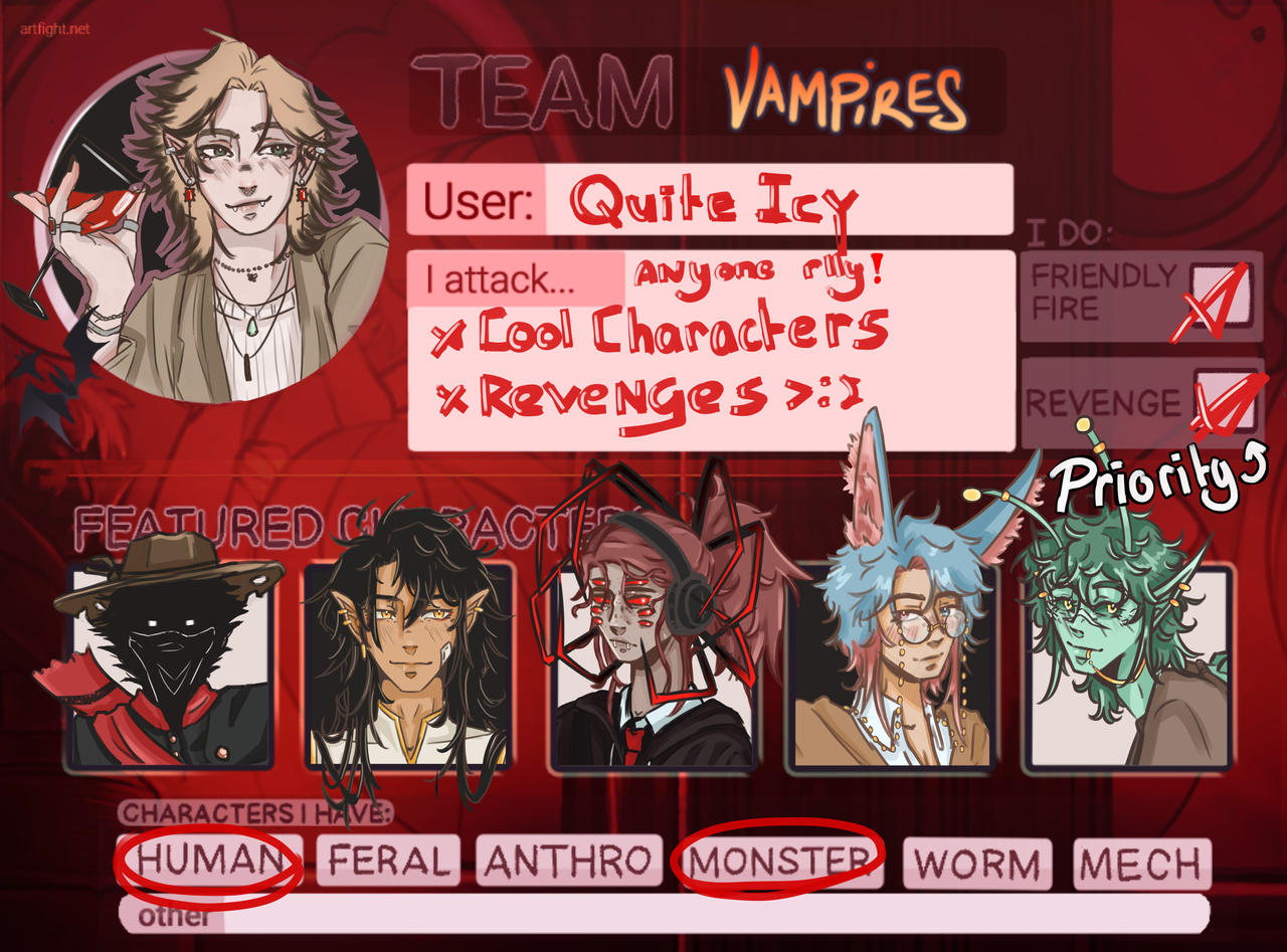 Artfight template by QuiteIcy on DeviantArt Artfight template by QuiteIcy on DeviantArt