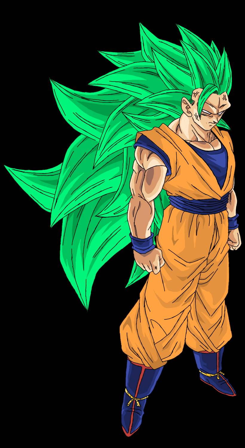 Goku Mastered Super Saiyan 3 by NECRODARKUS on DeviantArt