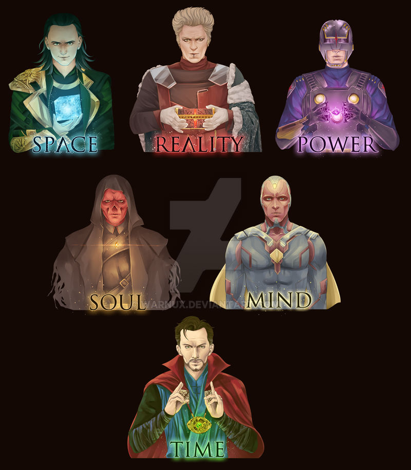 Infinity Stones by WarNux on DeviantArt