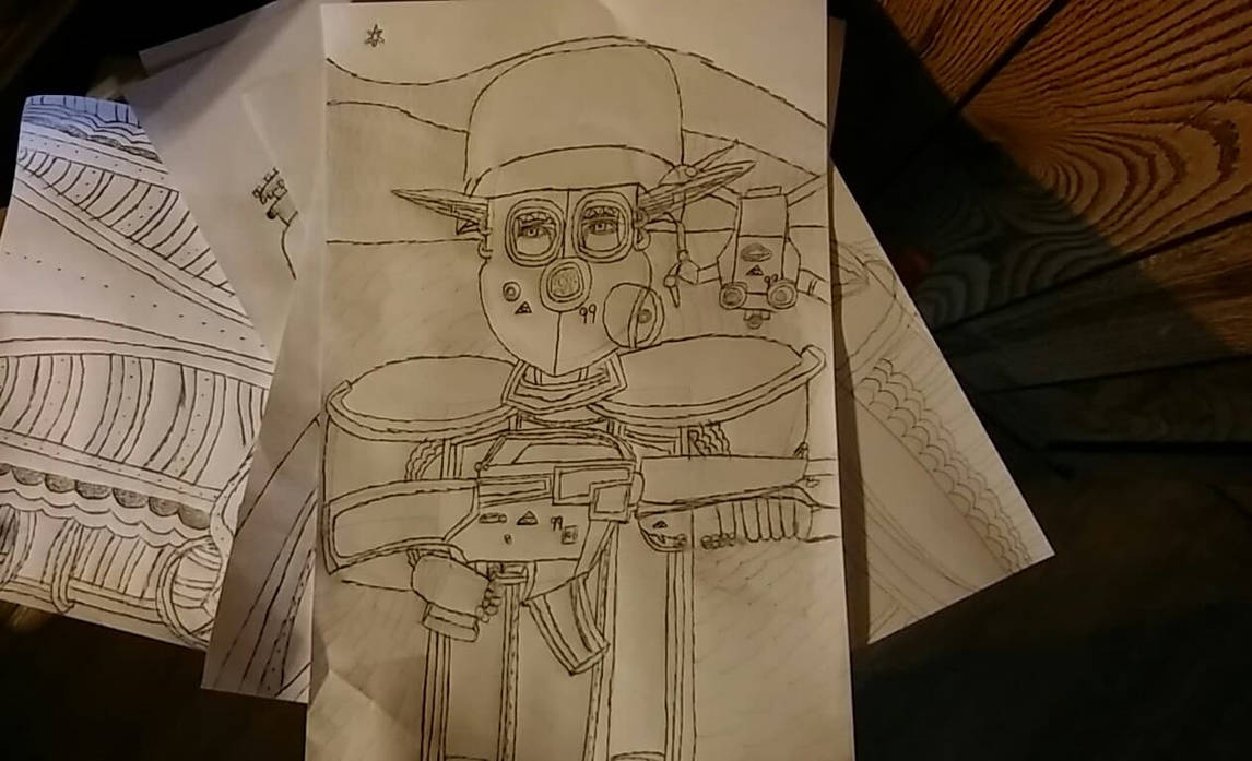 Colorable Drawing 1 (Aftermath) by jameswallace2003 on DeviantArt