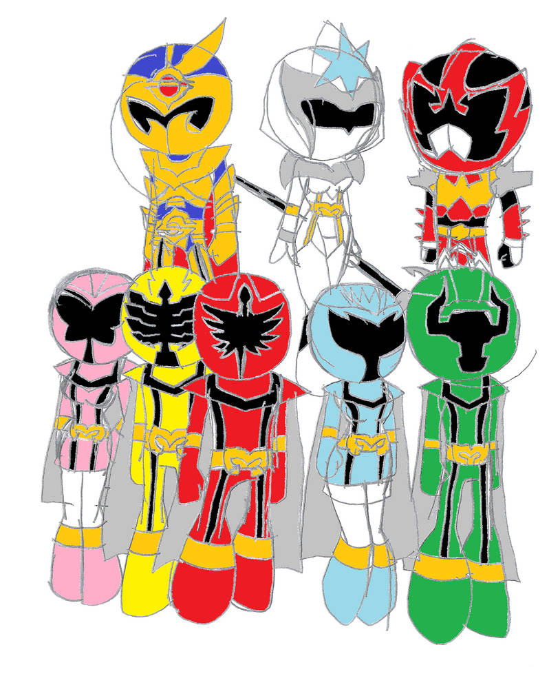 Mahou Sentai Magiranger by werewolf90x on DeviantArt
