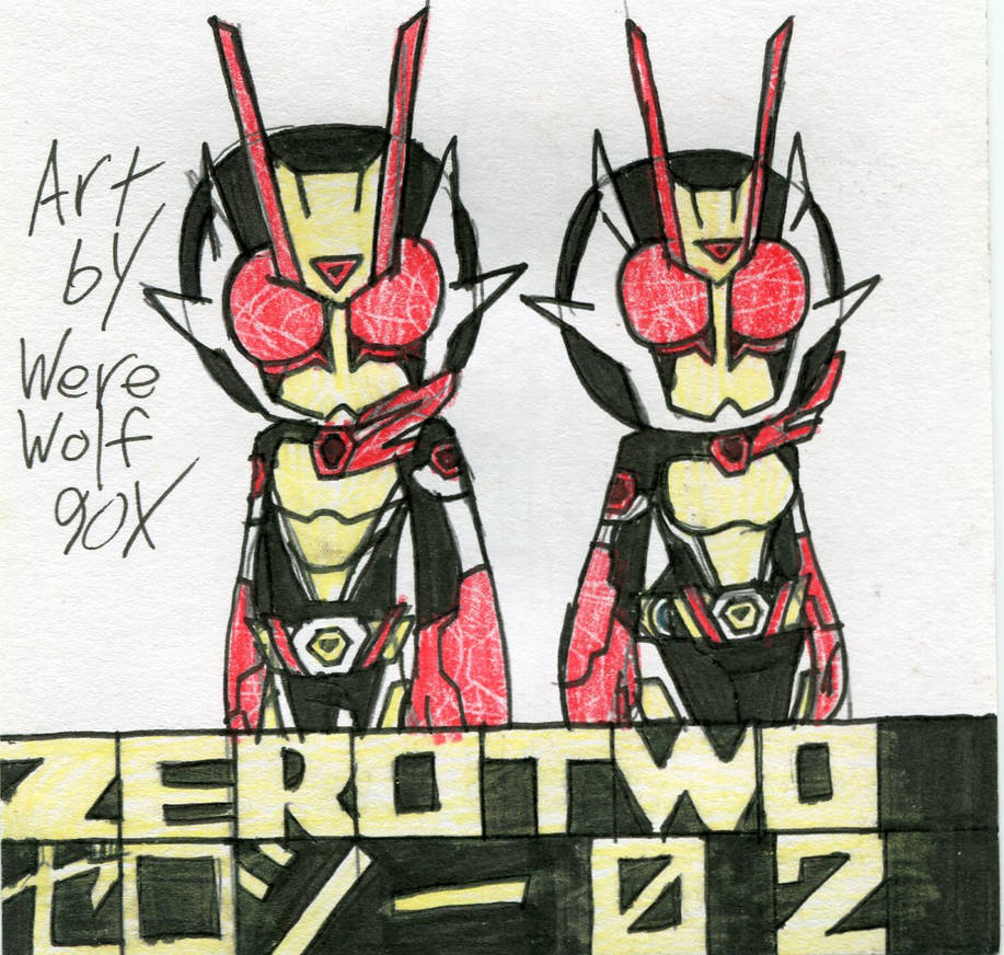 Kamen Rider Zero Two by werewolf90x on DeviantArt