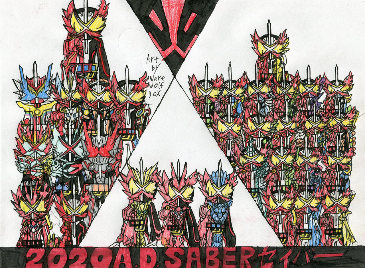 Kamen Rider Saber by werewolf90x on DeviantArt