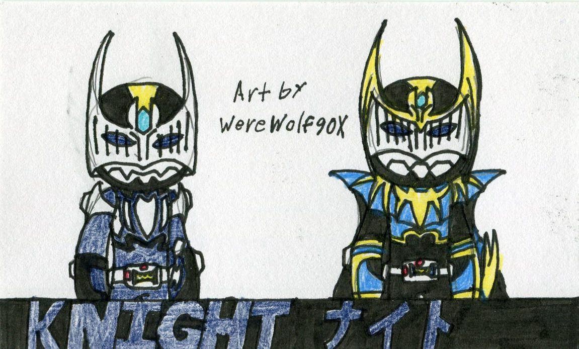 Common Rider Knight Kamen Rider Knight by werewolf90x on DeviantArt