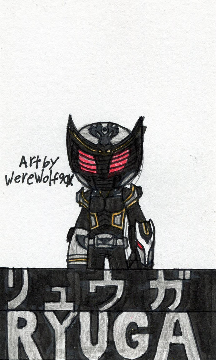 Kamen Rider Ryuga by werewolf90x on DeviantArt