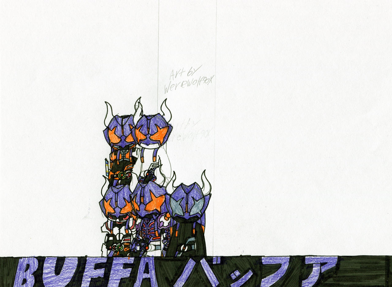 Masked Rifer Buffa Kamen Rider Buffa by werewolf90x on DeviantArt