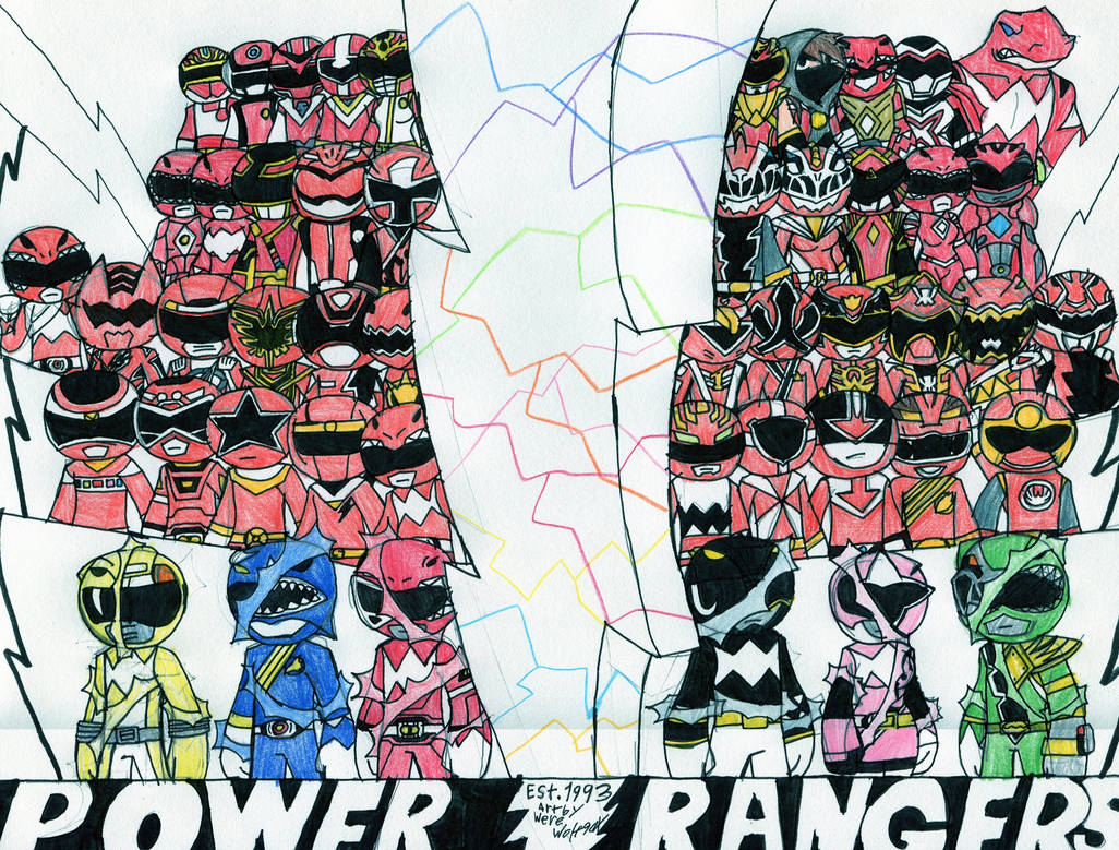 Power Rangers by werewolf90x on DeviantArt