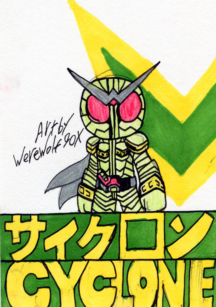 Kamen Rider Cyclone by werewolf90x on DeviantArt
