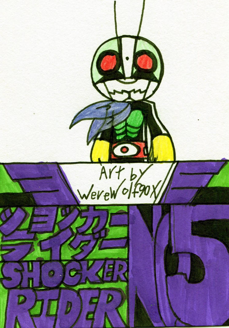 Shocker Rider No.5 by werewolf90x on DeviantArt