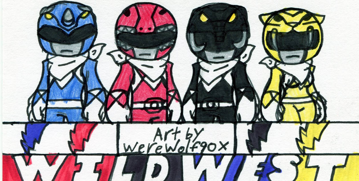 Wild West Rangers by werewolf90x on DeviantArt