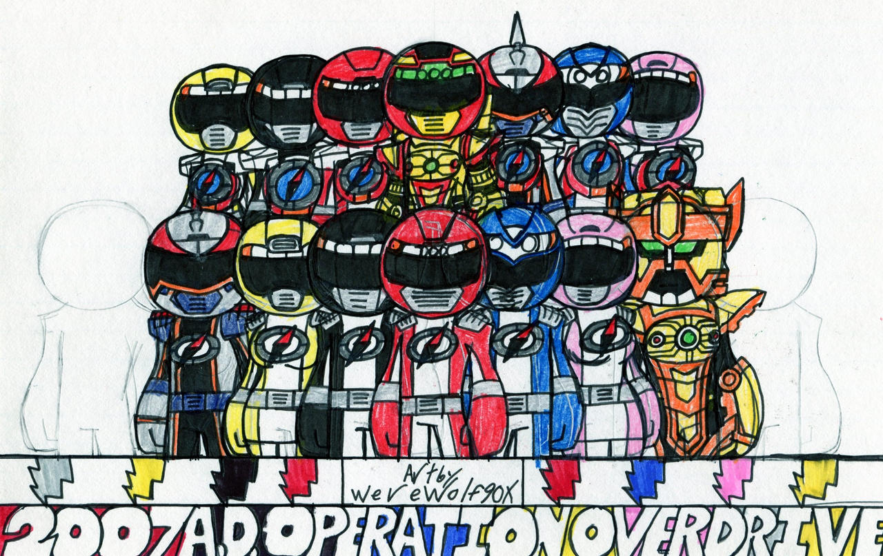 Power Rangers Operation Overdrive by werewolf90x on DeviantArt