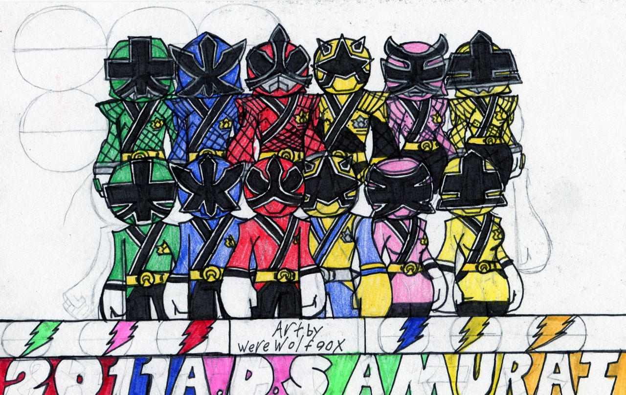 Power Rangers Samurai by werewolf90x on DeviantArt