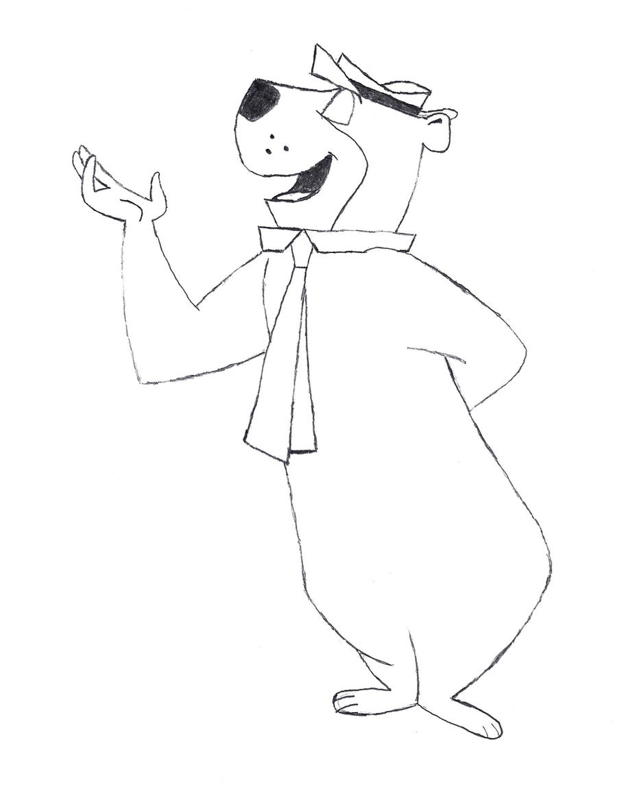 Yogi Bear Sketch By Lachlantemplar On Deviantart
