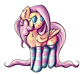 Flutters in socks