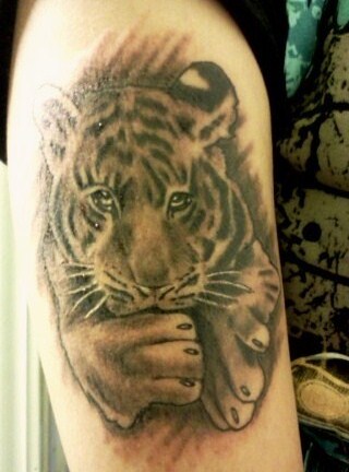 My tiger cub tattoo by SmokeWeedWithMe on DeviantArt My tiger cub tattoo by SmokeWeedWithMe on DeviantArt